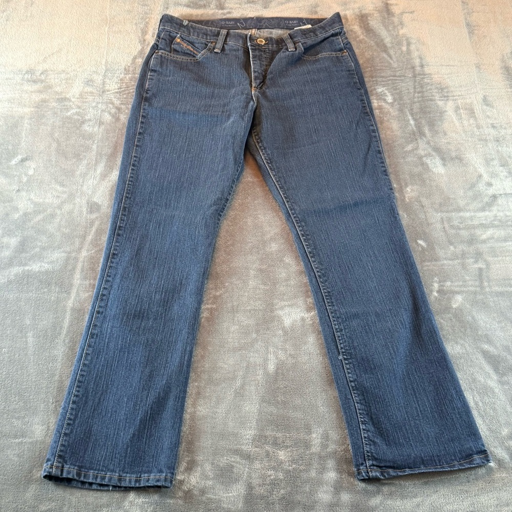 Wrangler Women's Jeans Q-Baby No Gap Waistband 11/12 X 32 Medium Wash Bootcut